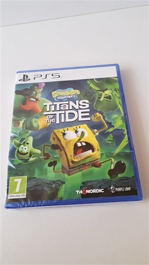New PS5 Spongebob Squarepants Titans of the Tide