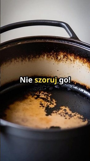 How to clean a burnt pot without scrubbing – a chemical trick!