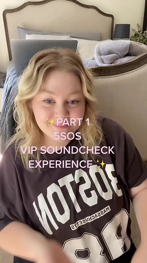 5sos vip soundcheck experience ✨ #5sos #5secondsofsummer #vipsoundcheck #ashtonirwin #lukehemmings #calumhood #michaelclifford