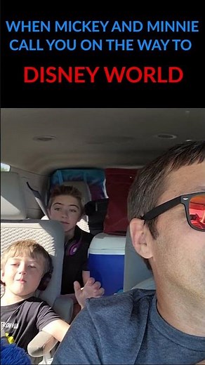 Surprise Mickey Mouse call before vacation