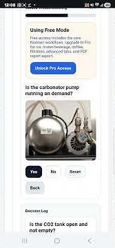 Fountain Soda Not Carbonating? Step-by-Step CO2 Diagnosis Workflowr