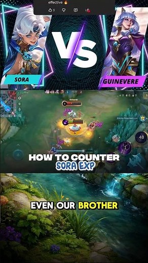 GUINEVERE COUNTERS SORA? 😱 Best Build 2026 #MLBB