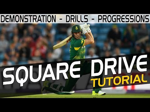 How to play the Square Drive | Square Drive Tutorial | Cricket Batting Coaching