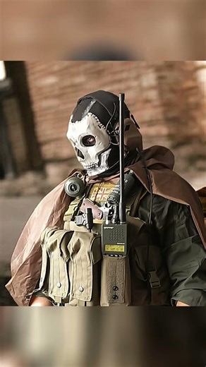 Ghost Jawbone #callofduty #callofdutycoldwarzombies #cosplay