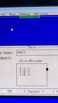 वीडियो को अंत तक देखें ft@SalazarAnand watch our videos #Qbasic #compiler #tutorial #BCA #1styear