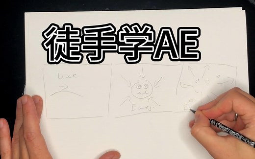 AE教程新手入门，从零开始学After Effects软件基础，（视频剪辑、AE特效、动画制作、插件安装）含练习素材！值得你认真学习！持续更新中~