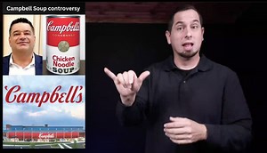 Campbell Soup controversy ***This is one of the several "Top Stories" we covered today. Subscribe to “The Daily Moth” to get all of our content. Here’s what else we talked about: ICE arrests woman with family connection to White House Press Sec. Leavitt; Robert Irwin wins Dancing with the Stars; Deadly fire at Hong Kong residential building; ByHeart infant formula linked to botulism cases; Colombian president says US pressure on Venezuela is about oil, not drugs; National parks to raise costs fo