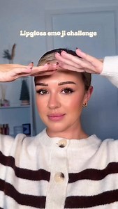 3.7K views · 98 reactions | Lipgloss emoji challenge! 﫧 - video IB @ronnibears @fentybeauty Unicorn Blizzard @kyliecosmetics Mocha Kiss @essence_cosmetics Bubblegum Bliss . . #emojimakeup #emojimakeupchallenge #makeupchallenge #funmakeup #lipgloss #lipcombo #newmakeup #makeuptrends #beauty | sydneypurl | Facebook