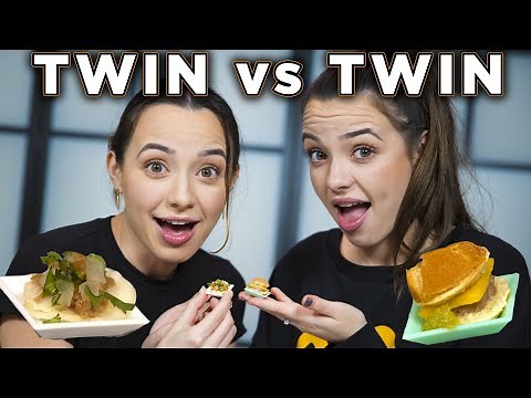 TWIN vs TWIN Who can make better tiny food? - Merrell Twins