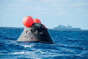 Orion capsule returns
