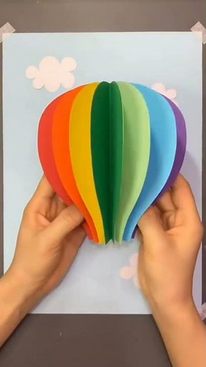 3d hot air balloon | make this | DIYideas |