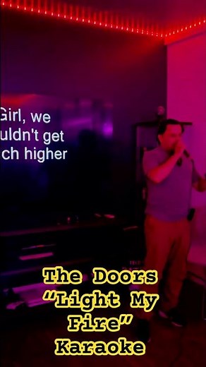 Singing Karaoke The Doors “Light My Fire” ‪@thedoors‬ #karaoke #thedoors #jimmorrison #lightmyfire