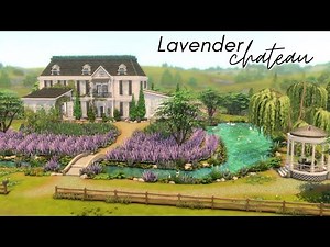Lavender Chateau 💜✨ - The Sims 4 Speedbuild | NO CC