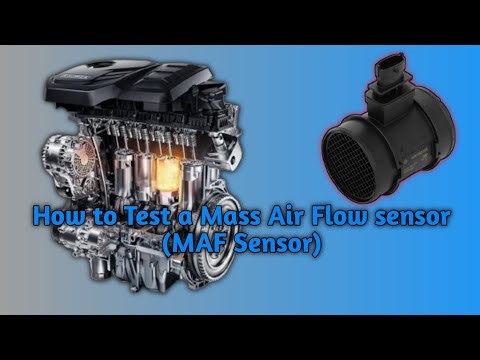 How to test a mass air flow sensor | Check mass air flow sensor