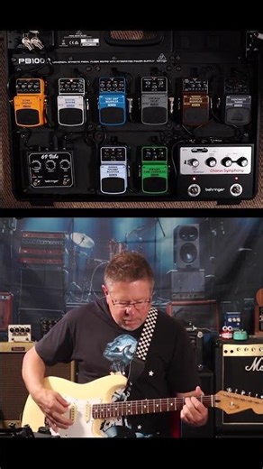 Behringer PB1000 pedalboard build 02