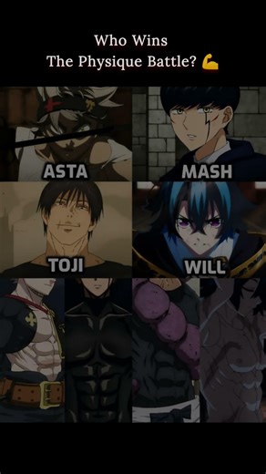 Who REALLY Has The Best Anime Physique? 💪