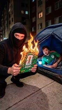UN HATER LE PRENDIÓ FUEGO EL ÁLBUM DEL MUNDIAL A YOLO AVENTURAS