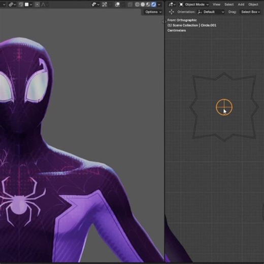 Ricardo S. | Stylized 3D Characters on Instagram: "LINK IN BIO! Model available Jayce J. Violet Spider – Fully Rigged Character Model for Blender 4.2+ Bring your animations to life with this fully rigged, textured, and shader-ready character inspired by spider man across the spider verse. Designed for both animation and high-quality rendering, this model delivers clean topology, expressive features, and spider verse shader! Features Fully Rigged – ready for posing and animation Production-ready 