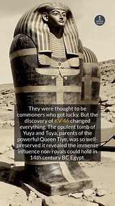The opulent tomb of Yuya and Tuya revealed the immense power non-royals could achieve in ancient Egypt. #ancienthistory #archaeology #egypt #discovery | Online Updates