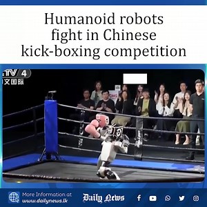 3.4K views · 20 reactions | Humanoid robots fight in Chinese...