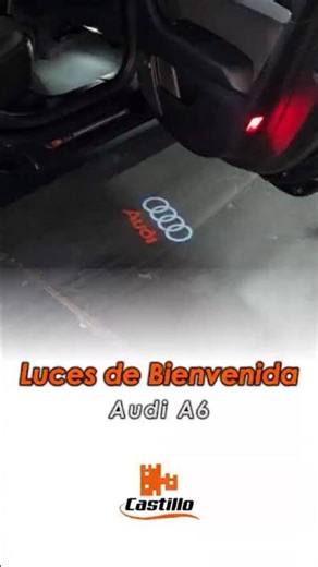 ¡Así quedaron las luces de bienvenida en miAudi A6! 😍