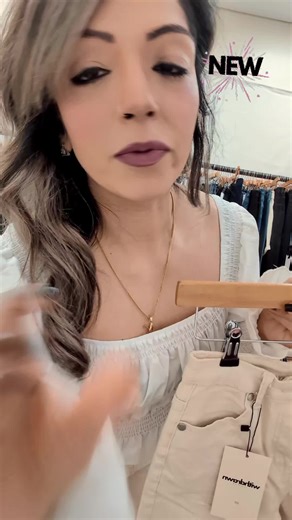 New In Ecru Skinny Stretch Jeans suitable for ladies regular and petite ladies #fyp #jeans #petite #ladies #shop