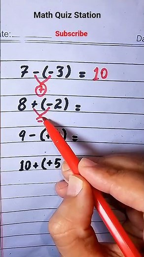 Plus & Minus Trick Explained 😱 #maths #mathstricks #education