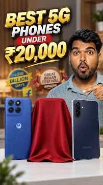 Top 3 BEST 5G Phones Under ₹20,000 🔥 BBD & Amazon Sale 2026!