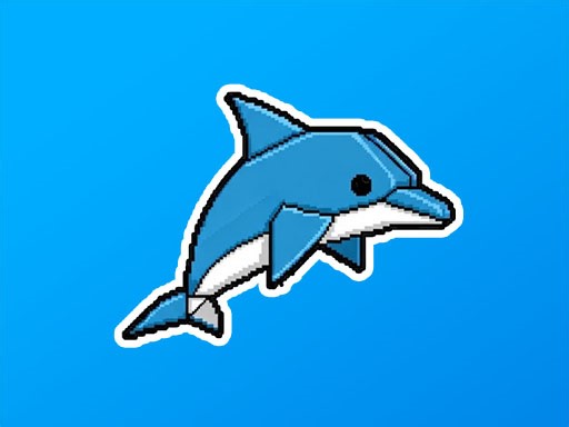 Play an origami dolphin | Free Online  Games. KidzSearch.com