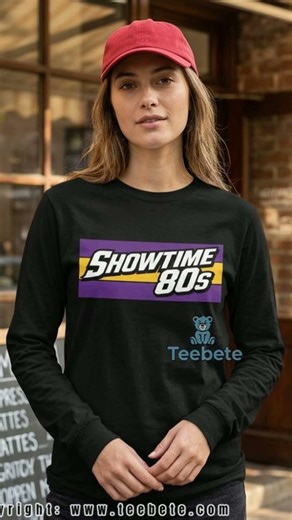 LA Basketball Showtime 80s Retro Purple Gold Fan Shirt #Shorts