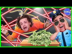 ESCAPE Indoor Obby Challenge!! New MYSTERY Member on The Studio Space!?