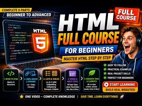 HTML Full Course for Beginners | Learn HTML | Tamil