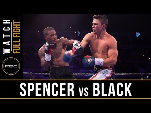 Spencer vs Black FULL FIGHT: June 23, 2019 - PBC on FOX