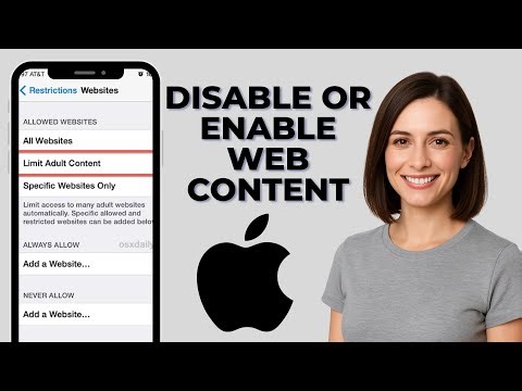 How to Disable or Enable Web Content Restrictions on iPhone [Best Method | 2026 Guide]