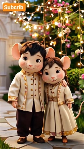 Cute Mouse Couple 💕 Love & Care Moments