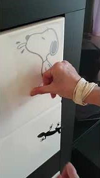 Wandtattoo Aufkleber anbringen ganz einfach