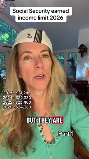 The Social Security earned income limit I am describing in this video is for people under their full retirement age. This is called the lower limit. There’s also a higher limit where you can make about three times as much in the year that you reach your full retirement age and if you exceeded, they reduce your benefits 3 to 1 toll talk about that in another video.#2026. | Sylvia Gordon