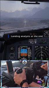 MSFS 2024 PMDG 737 landing at Salzburg Microsoft flight simulator 2024 #aviation #msfs2024