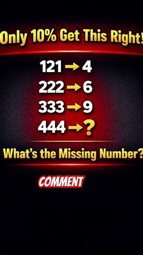 Only 10% Can Solve This Number Logic Puzzle | Brain Test