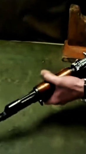 The general recognized the Kalashnikov assault rifle as the best