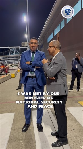 Hon. Andrew Holness 🇯🇲 on Instagram: "I am happy to be back home after a short but impactful visit to South Africa where I made the case for Jamaica and for our region at the G20 Summit."