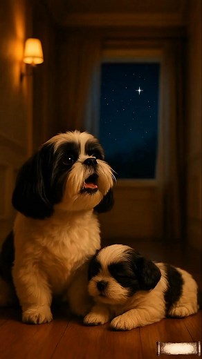 15K views · 1.1K reactions |  A mother Shih Tzu softly singing a lullaby to her pups — the sweetest bedtime concert ever! ✨ #ShihTzuLove #DogMomMagic #PuppyLullaby #TooCute #FurFamily | Fluffy Tzu | Facebook