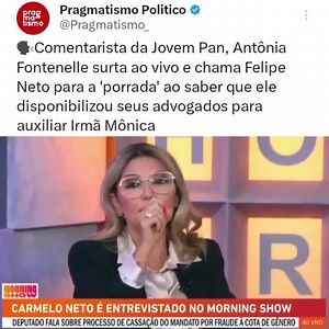 34K views · 1.5K reactions | Tá doendo no bolso? Fontenelle já perdeu vários processos contra Felipe Neto. No mais recente, foi condenada a indenizar o youtuber em R$ 100 mil | Pragmatismo Político | Facebook
