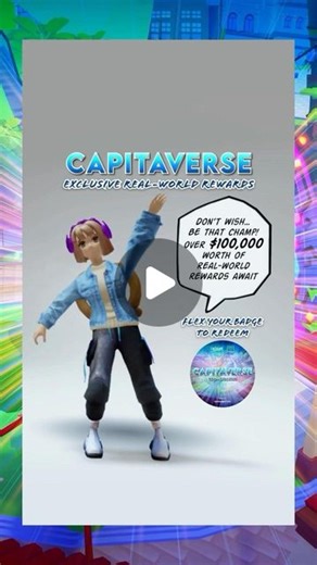 CapitaLand Malls SG on Instagram: "Exclusive perks for ALL #CapitaVerse adventurers! 🎮🔲 Flex your CapitaVerse Attendance Badge and score epic real-world rewards at participating CapitaLand malls, starting 𝟖 𝐀𝐩𝐫 𝟐𝟎𝟐𝟒, 𝟓𝐩𝐦 onwards. How to redeem CapitaVerse deals: 1️⃣ Visit ‘Singapore Wanderland’ on Roblox 2️⃣ Enter ‘CapitaVerse’ on Finder’s Isle 3️⃣ A badge will be automatically saved under your ‘Badges’ inventory 4️⃣ Flash the badge at participating stores to redeem the deal Attenda