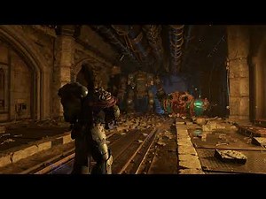 Warhammer 40000 SPACE MARINE 2 - Dreadnought vs Hellbrute