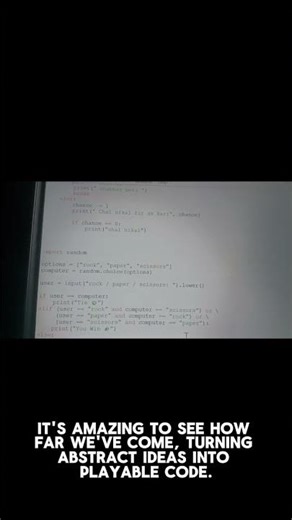 Day:-20 of learning coding from beginning to next level aaj mein ne python mai mini game bana#like