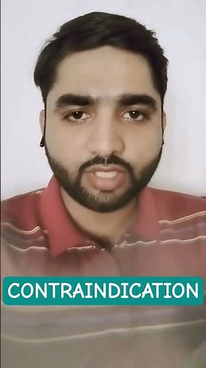 What is Contraindication ? #medicalstudent #pharmcist #pharmawarriors #viral #views