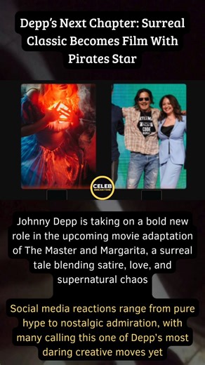 Why Johnny Depp’s Master and Margarita Casting Has Fans Hyped #johnnydepp