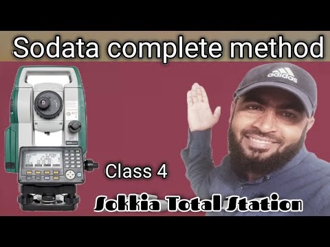 Sokkia Total Station SO Data Complete Method