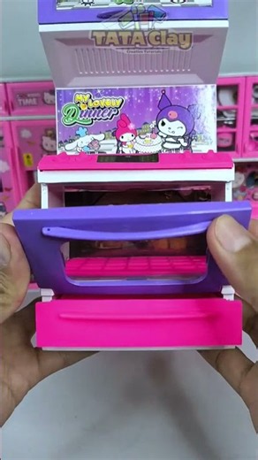 Satisfying Mini Kitchen Toy Set 🍳 Relaxing ASMR Cooking Sounds